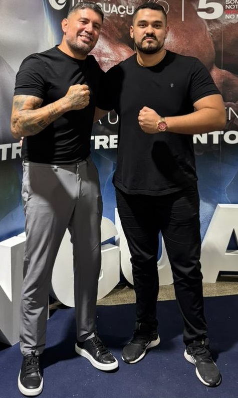 Higor Loan em evento do fitness